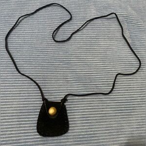 Mini pouch necklace